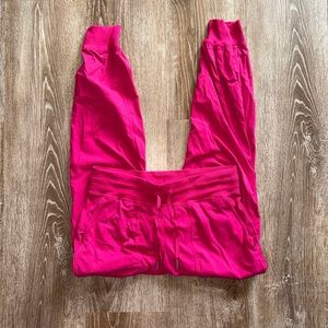 Pink Lululemon Jogger Pants